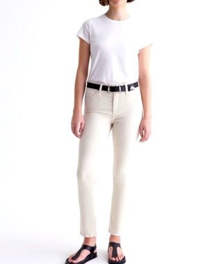AG Mari High Rise Jeans Size 29 Cream Sale!